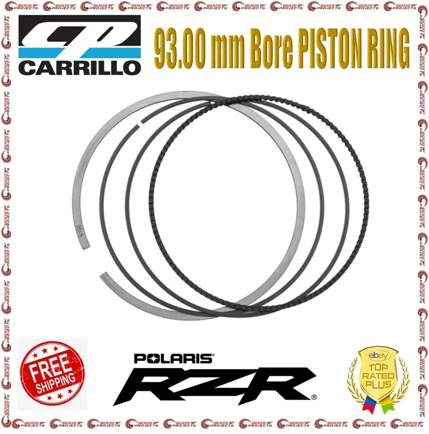 CP-Carrillo 3.661" 93.00 mm Stock Bore Piston Ring For Polaris RZR XP900 XP1000 - Image 1 of 3