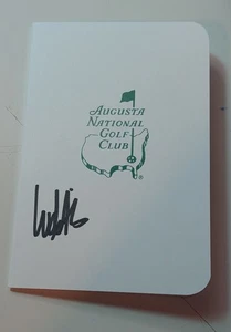 Ludvig Aberg Signed Augusta National Scorecard Autographed JSA COA Masters - Picture 1 of 1
