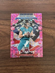 Mosaico 2023 #256 Trevor Lawrence National Pride Jaguars camuflaje rosa Prizm casi nuevo - Imagen 1 de 5