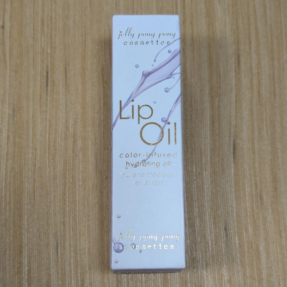 Óleo labial Jelly Pong Pong melancia cor-infundida hidratante vegano crueldade livre - Imagem 1 de 4