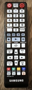 Genuine SAMSUNG AK59-00177A Blu Ray Dvd Player Remote BD-HM57C W Manual Link OEM - Picture 1 of 1
