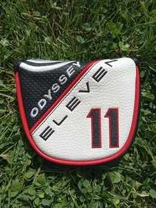 Odyssey Golf Eleven Putter Mallet Club Head Cover Red Black White - Picture 1 of 5