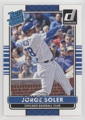 2015 Panini Donruss Rated Rookie Jorge Soler #37 Rookie RC - Image 1 of 2