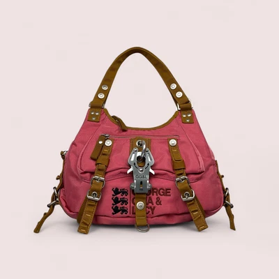 Vintage George Gina Lucy GGL Mos Cowgirl Bag y2k multi pocket - Image 1 of 4