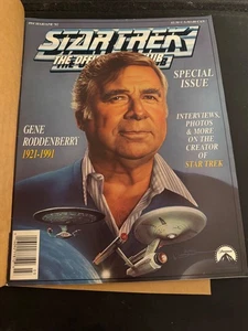 1992 Star Trek Official Fan Club Magazine #92 Gene Roddenberry Tribute Issue - Bild 1 von 1