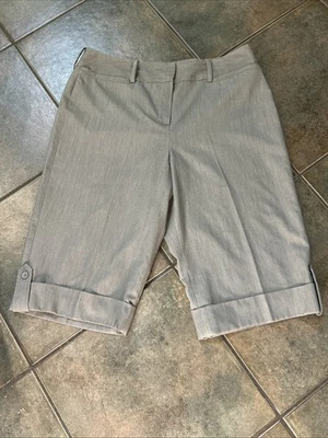 Women's Knee Length Pants Larry Levine Stretch Size 10 - Image 1 of 4