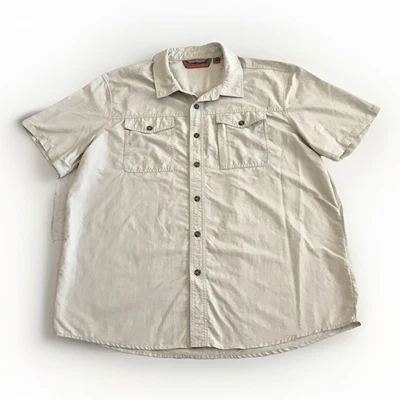 Camisa de manga corta Free Country Tech para hombre talla XL al aire libre senderismo pesca trekking Foto 1 de 4