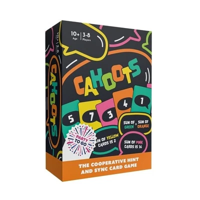 Gamewright - Party to Go - Cahoots - The Cooperative Hint and Sync Card Game... - Image 1 of 4