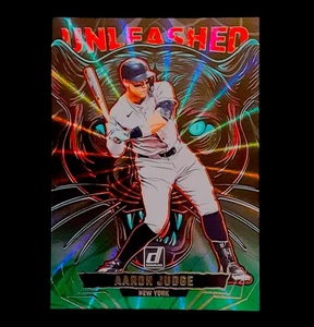 Aaron Judge Rare Shock Green Refractor Holo SP Insert Non Auto - Yankees - Bild 1 von 6