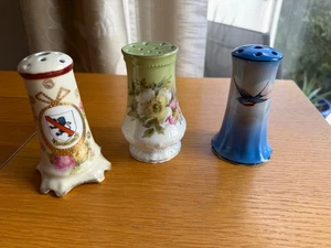 Elección de soportes de alfiler de porcelana de hueso antiguos precio individual aprox 11 cm H - Imagen 1 de 12