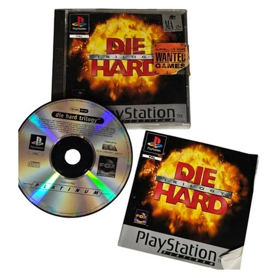 Die Hard Trilogy Sony PlayStation 1 PS1 PS2 PS3 PAL Complete CIB 📦 Free Tracked - image 1 of 4