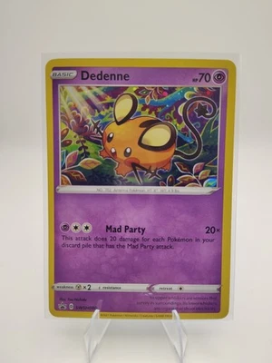 Dedenne - Promo Sword & Shield Black Star Promo Card SWSH080 Pokemon TCG NM - Image 1 of 2