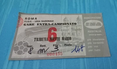 BIGLIETTO FINALE COPPA ITALIA 1975/76 NAPOLI VERONA 4-0 STADI OLIMPICO 29/6/1976 - Immagine 1 di 2