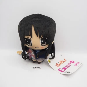 K-On! C1105 Mio Akiyama Banpresto 2009 Prize Plush 6" Stuffed TAG Toy Doll Japan - Picture 1 of 8