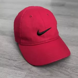Gorra de Béisbol Nike Juvenil NIÑO Talla Roja Negra Logo Ajustable Correa Algodón - Imagen 1 de 9
