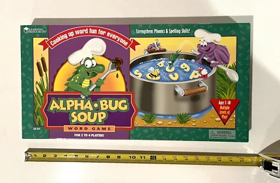 Alpha Bug Soup Word Game BRAND NEW Vintage 1990s Learning Resources Phonics - Image 1 of 3