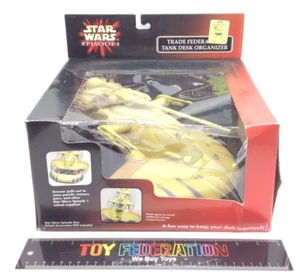 Star Wars Episode 1 AAT Trade Federation Tank DESK ORGANIZER - Damaged Box - Picture 1 of 13