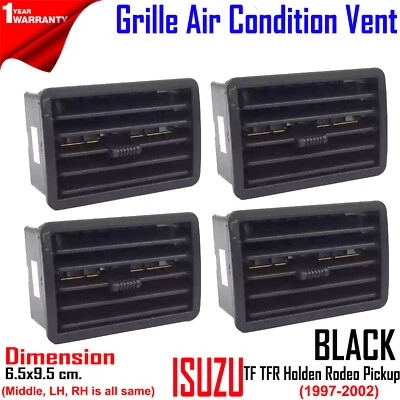 PARA ISUZU TF TFR Holden Rodeo 1997-02 VENTILADOR DE AIRE JUEGO DE REJILLA CALENTADOR   Foto 1 de 4