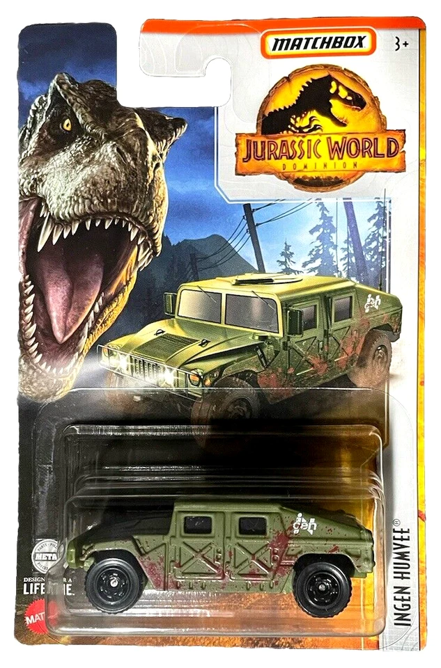 Matchbox Fmw90 - Jurassic World Die-cast Fahrzeug sortiert
