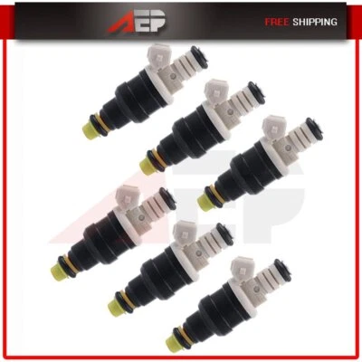 6 peças injetores de combustível para Ford Mustang 2.3L 1987-1993 Ford Ranger 2.3L 1985-1991 - Imagem 1 de 4