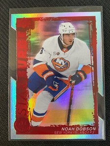 Noah Dobson 2023-24 Upper Deck Star Surge Red Die Cut Card #SS-6