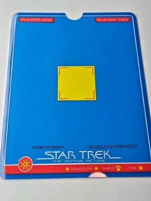 Vintage Vectrex Star Trek Overlay Only by GCE with Sleeve Protector No Game - Image 1 of 4