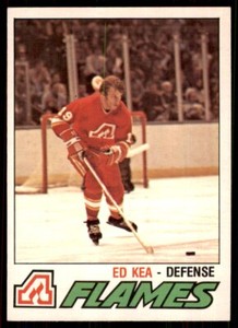 1977-78 O-Pee-Chee Ed Kea Atlanta Flames #301