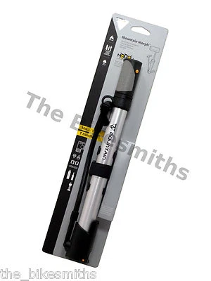 TOPEAK TMP-2 MOUNTAIN MORPH BIKE FRAME PUMP 160psi Presta& Schrader Easier pump  - Image 1 of 3