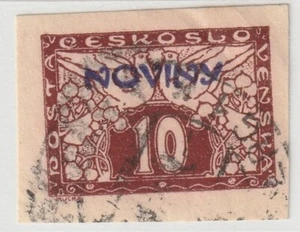 Czechoslovakia:1926 Newspaper Stamps Overprinted NOVINY USED - Picture 1 of 2