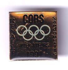 RARE PINS PIN'S .. OLYMPIQUE OLYMPIC ALBERTVILLE 1992 COBS RENAULT USINE ~23