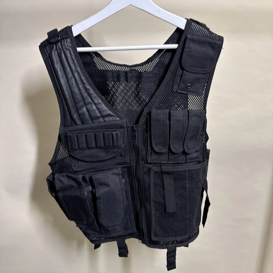 UTG BLACK TACTICAL VEST SIZE XL - Image 1 of 4