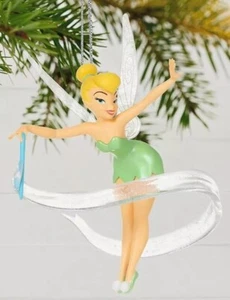 Disney Peter Pan TINKER BELL PRENDE IL VOLO Ornamento Punzone 2021 NUOVO "COME NUOVO" - Foto 1 di 7