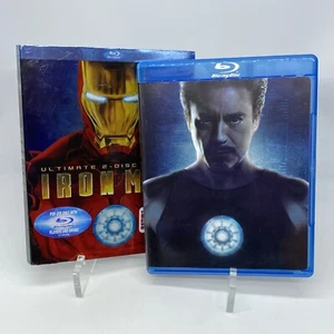 IRON MAN Blu-ray Disc 2008 2-Disc Set Ultimate Edition Robert Downey Jr - Picture 1 of 5