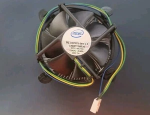 Genuine Intel E97375-001 Aluminum Heatsink Fan Assembly 80mm 12V 0.6A Socket 775 - Picture 1 of 2
