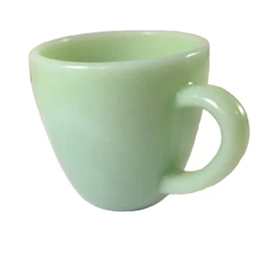 Vintage FIRE KING JADEITE DEMITASSE or CHILD'S TEACUP - Picture 1 of 9