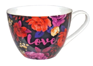 Taza de desayuno Portobello By Design Bone China LOVE - Imagen 1 de 4