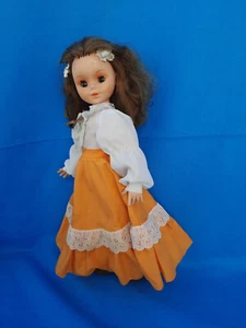 Bambola vintage doll moda anni 60 70 MIGLIORATI tipo damina furga IC ZZ Effe - Foto 1 di 24