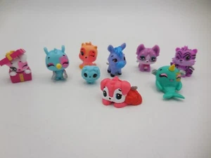 Lot of 9 Hatchimals Figures Bird Donkey Dog Tiger Narwhal - Picture 1 of 5