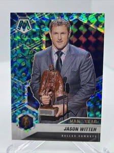 2021 Mosaic Football Jason Witten Man of the Year Peacock Choice SSP PP - Bild 1 von 2