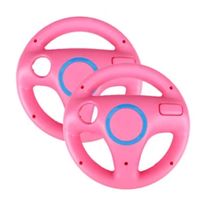 Confezione da 2 Volante Mario Kart Racing per Controller Gioco Telecomando Nintendo Wii - Foto 1 di 5