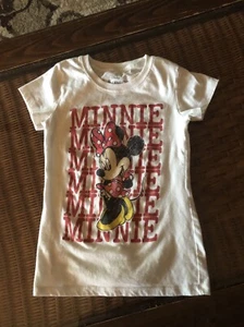 Girls Disney Minnie Mouse T-shirt Size 6X - Picture 1 of 4