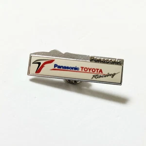 Panasonic TOYOTA Racing Pin Badge 2002' Limited Super Rare - Picture 1 of 5