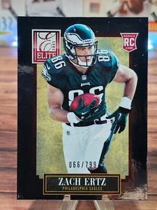 2023 Donruss Elite ZACH ERTZ Rookie /799 #200 AQUILE - COMANDANTI - Foto 1 di 2