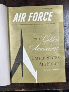 Air Force Magazine August 1957 - Imagen 1 de 2