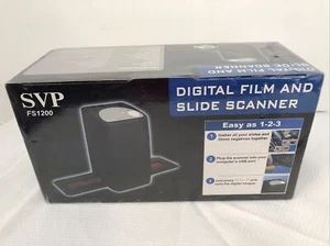 Svp Fs1200 Digital Film 35mm Negative & Slides Scanner-black New - Picture 1 of 6
