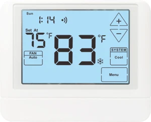 24V WLAN Alexa Thermostat Programmierbare Wärmepumpe 2Heizen 2Kühlen Raumtemperatur - Bild 1 von 17