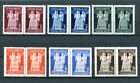 Yugoslavia 1945 Constitution In Pairs + Sheets 185-196 + 195A 196A Vf Mnh