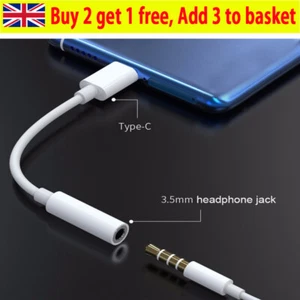 USB Type C to 3.5mm Headphone Adapter USB C to Aux Audio DAC Cable Covm - Zdjęcie 1 z 10