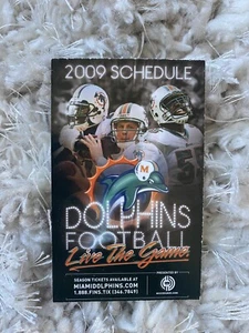 2009 Miami Dolphins NFL Spielplan Dan Marino - Bild 1 von 2