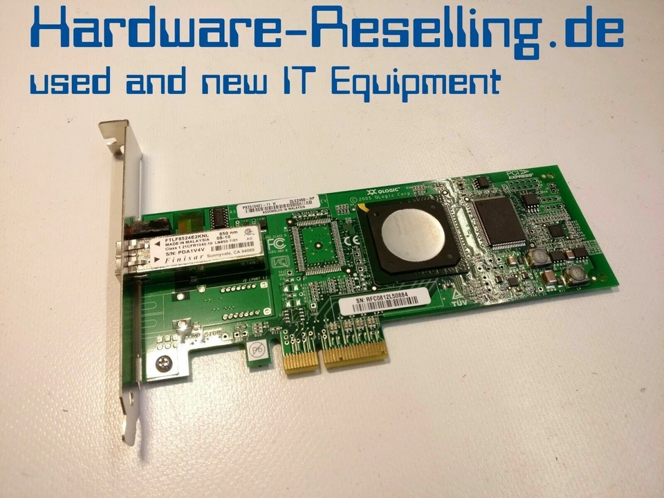 HP QLogic PX2510401 AE311-60001 QLE2460-HP 4Gbps Fibre Channel PCIe - Bild 1 von 1